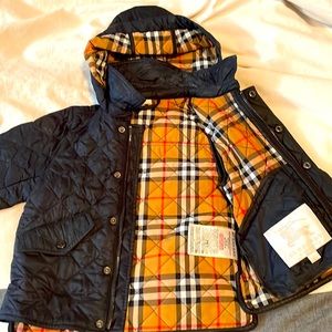 Burberry light weight coat